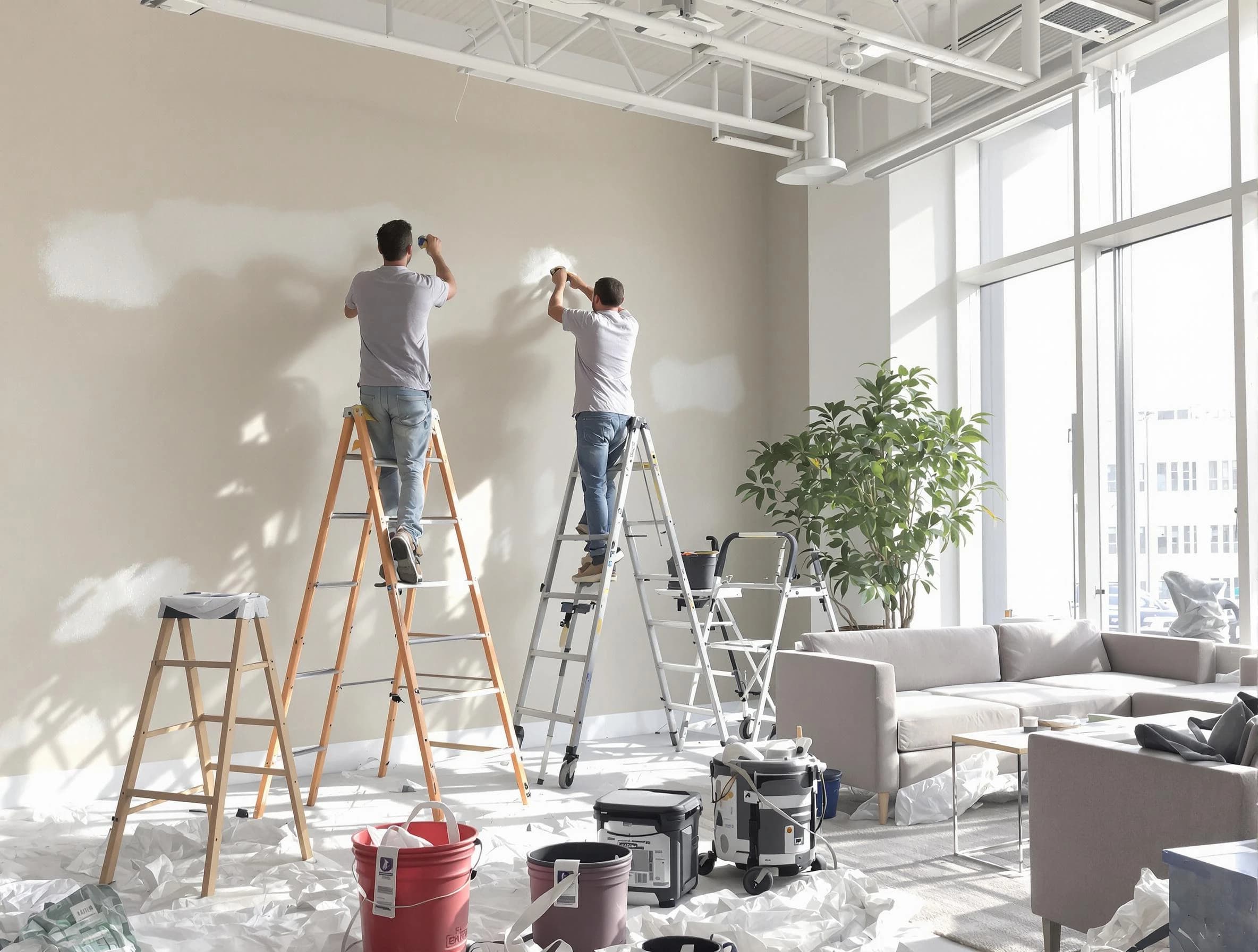 Avon House Painters delivering commercial painting services in Avon, OH