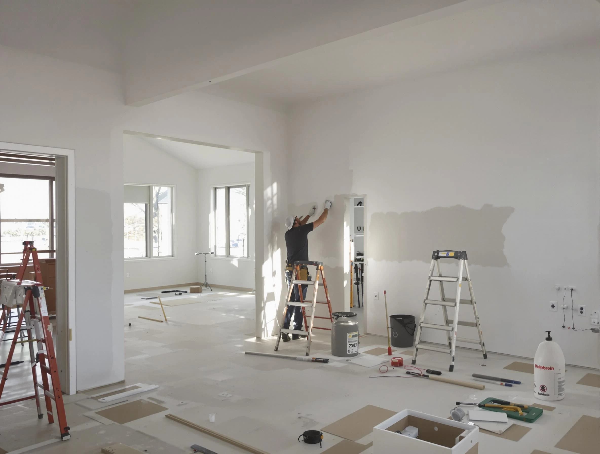 Detailed drywall installation with Avon House Painters in Avon