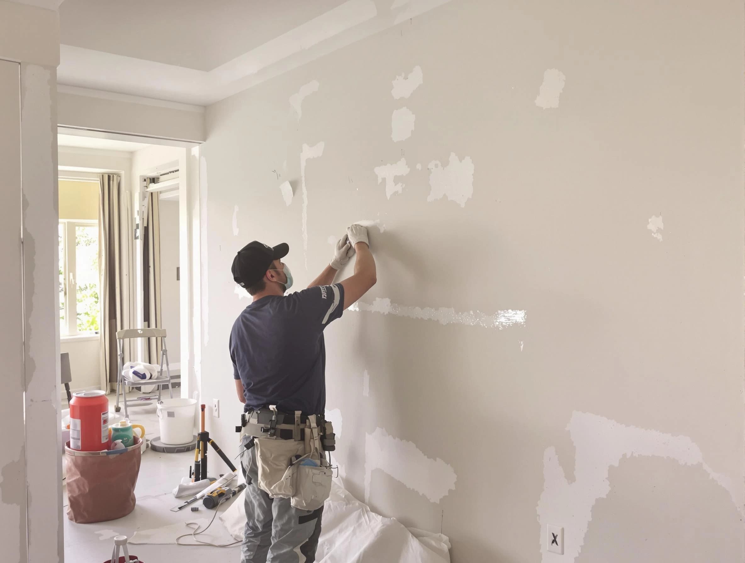Taping and mudding service by Avon House Painters in Avon